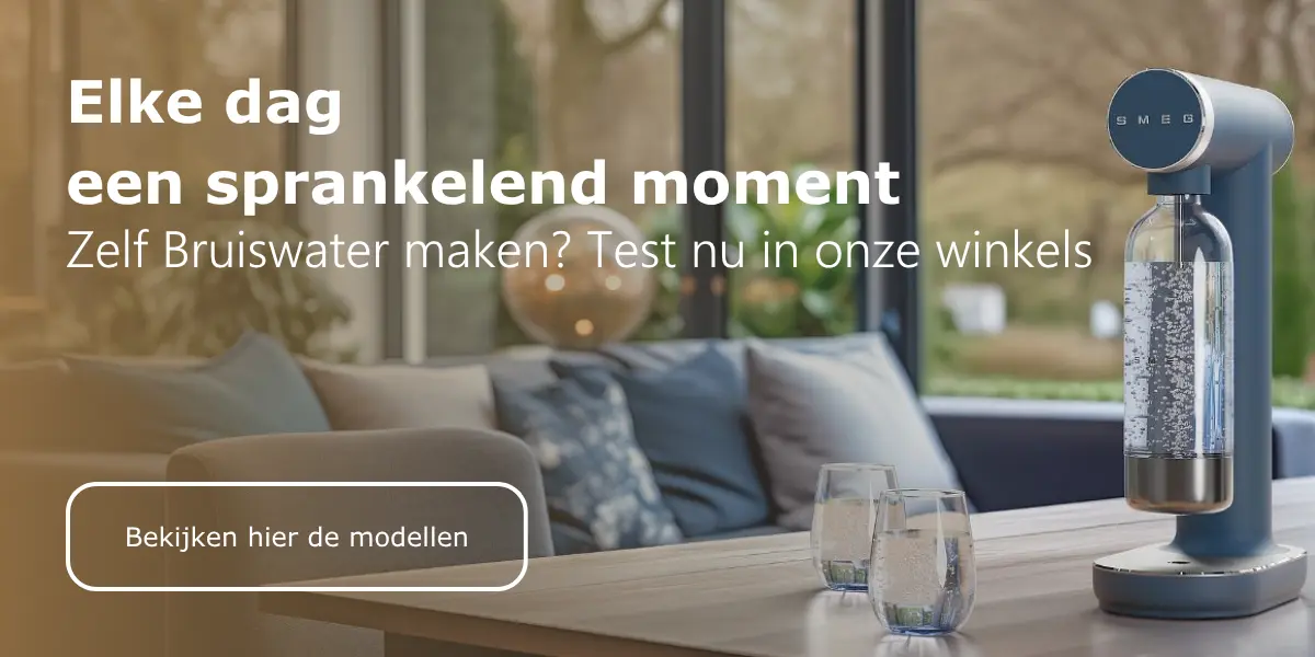 Zelf bruiwater maken? Bekijk hier de modellen